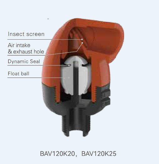 Обезвъздушител BALDR тип "K"